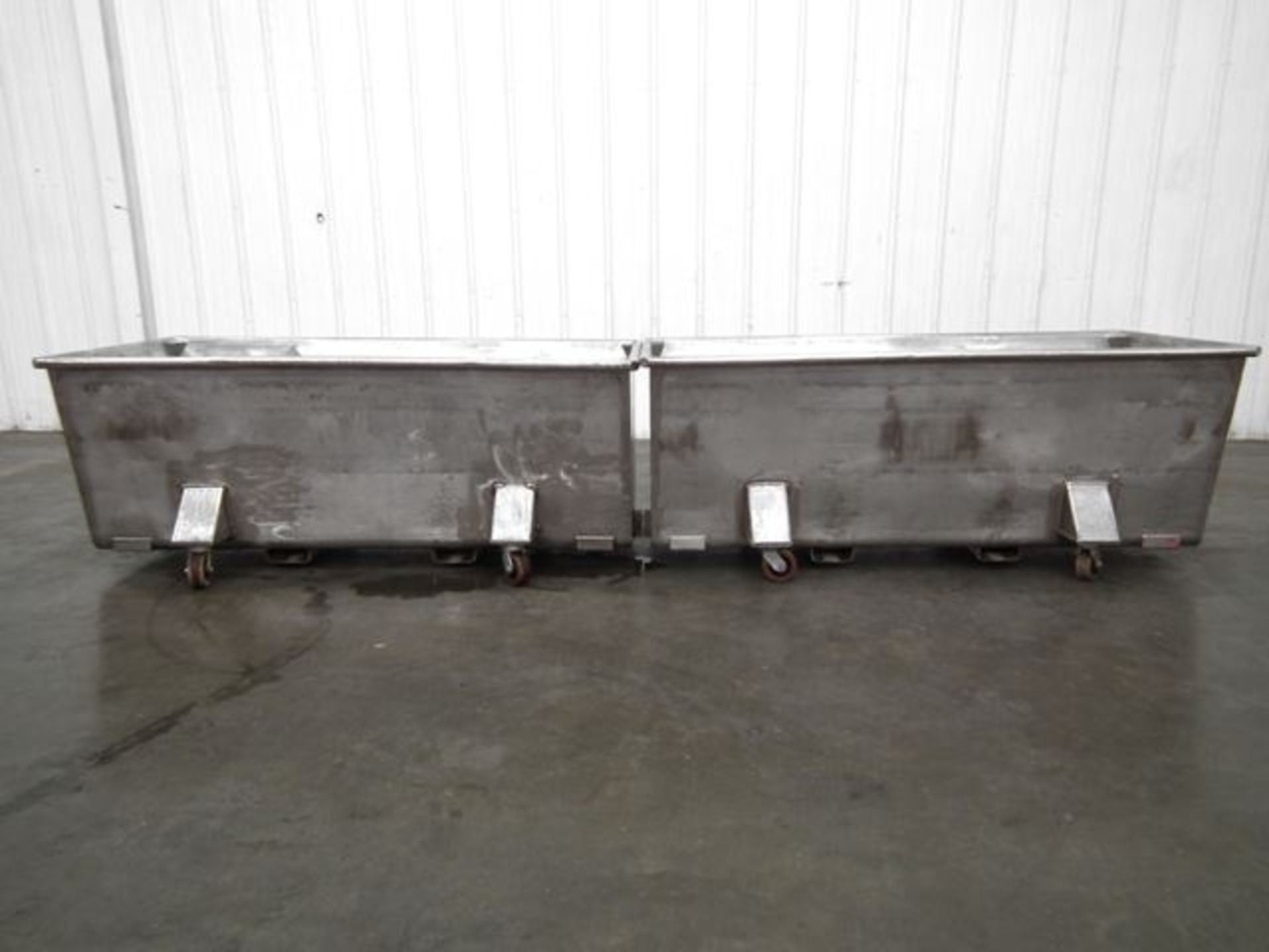 Two 390 Gallon Dough Troughs  - RIGGING AND HANDLING FEES: $210 - Image 3 of 4