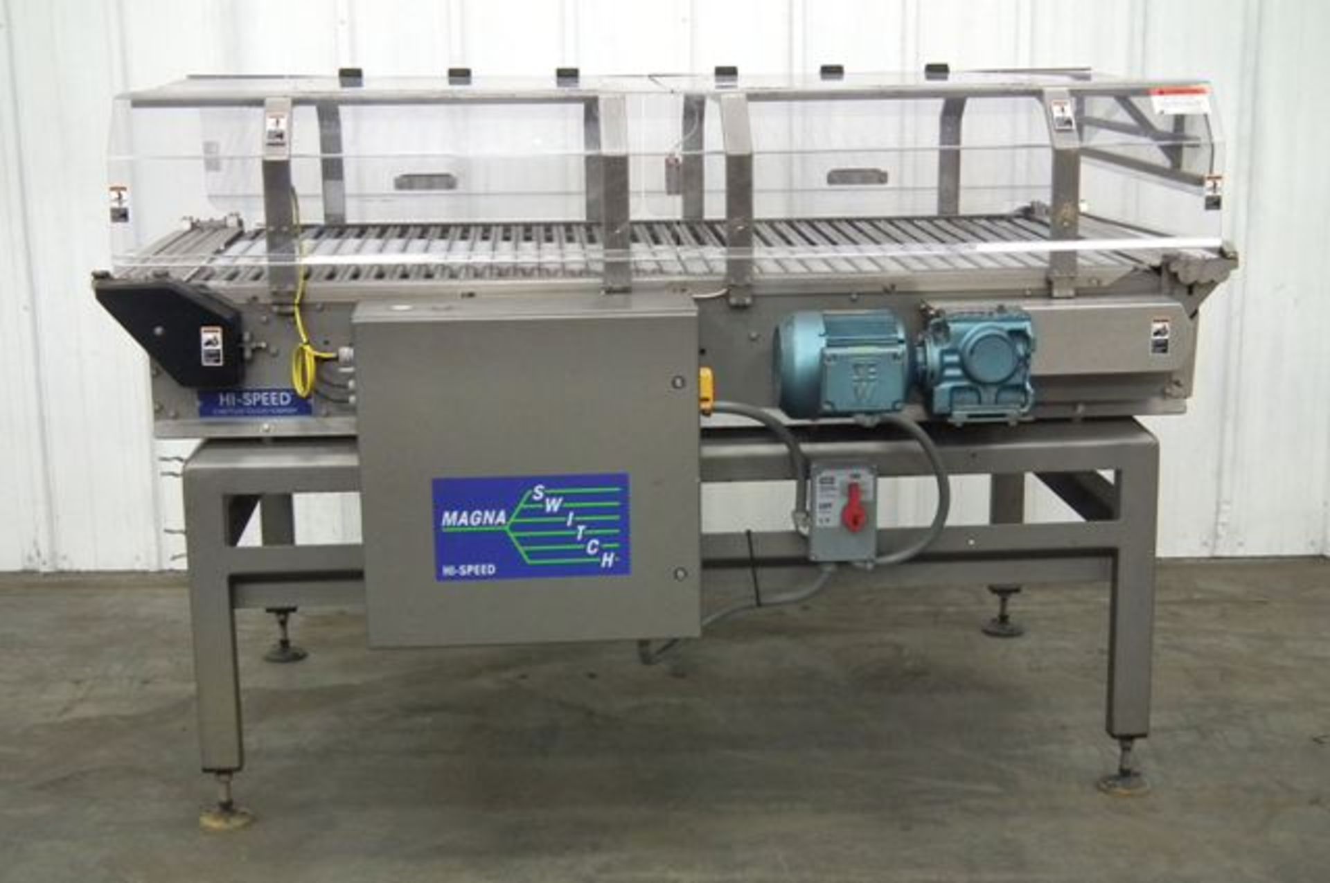 Hi-Speed Alignment Conveyor - RIGGING AND HANDLING FEES: $190