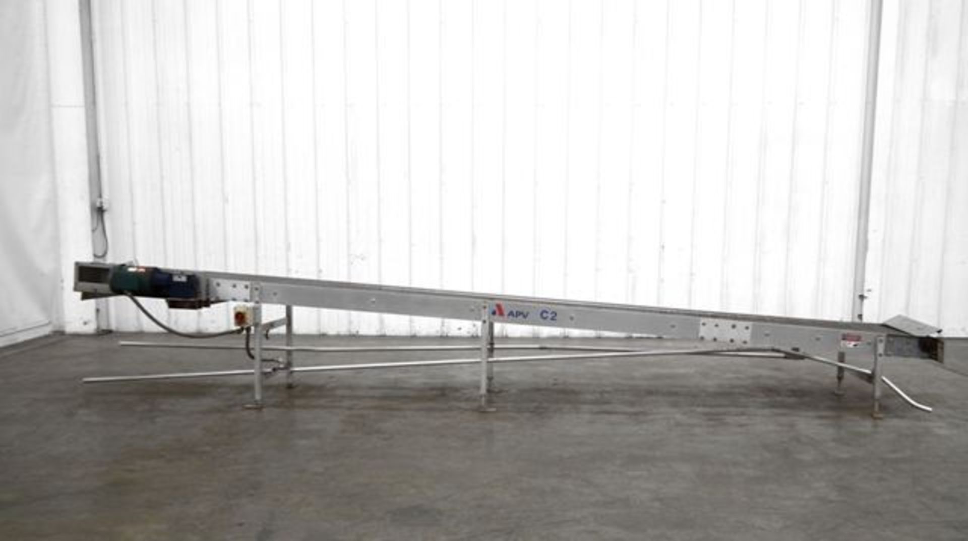 APV Wire Mesh Conveyor 17' L x 24" Wide  - RIGGING AND HANDLING FEES: $190