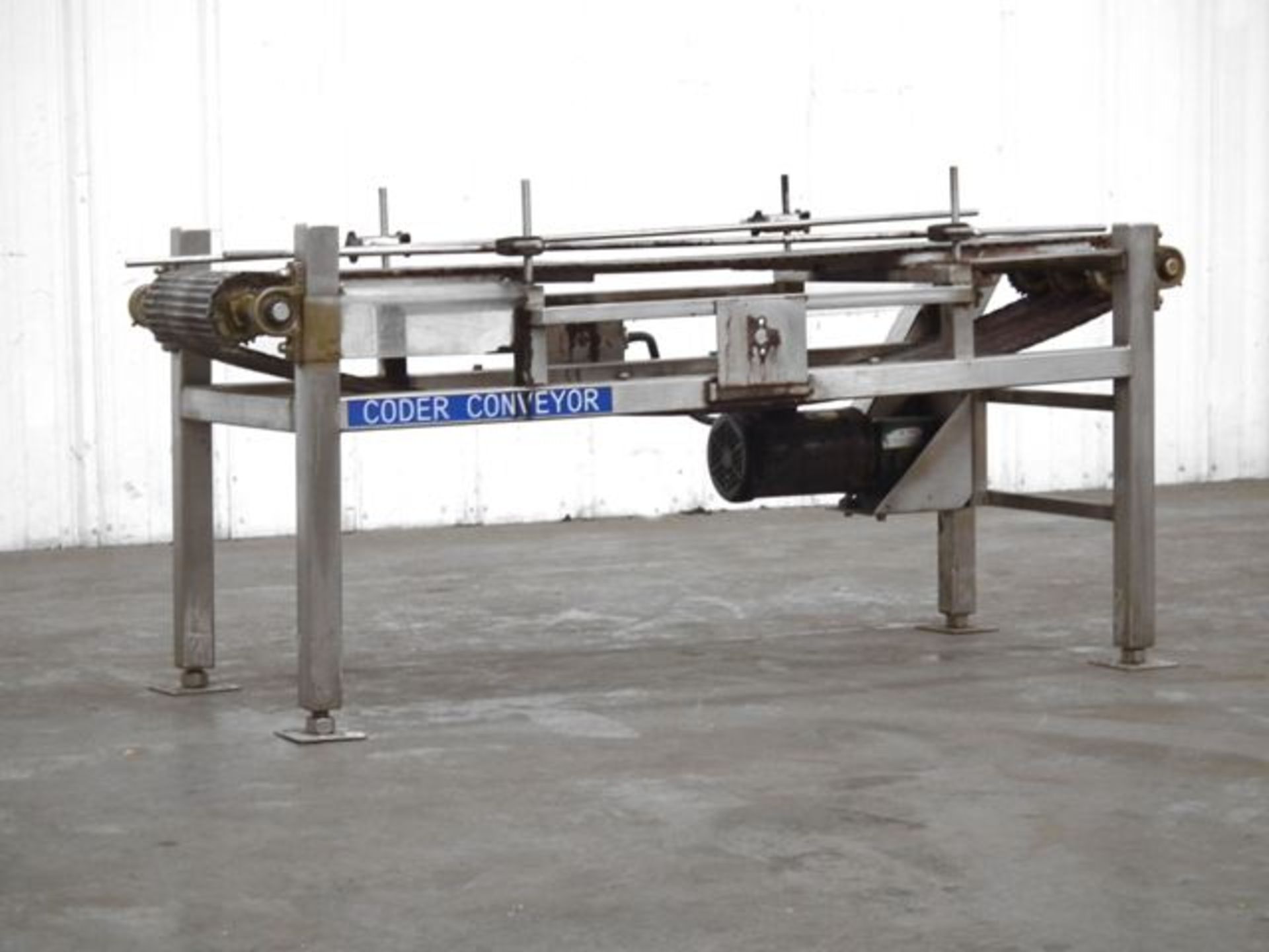 Mattop Plastic Chain Belt Conveyor  - RIGGING AND HANDLING FEES: $100