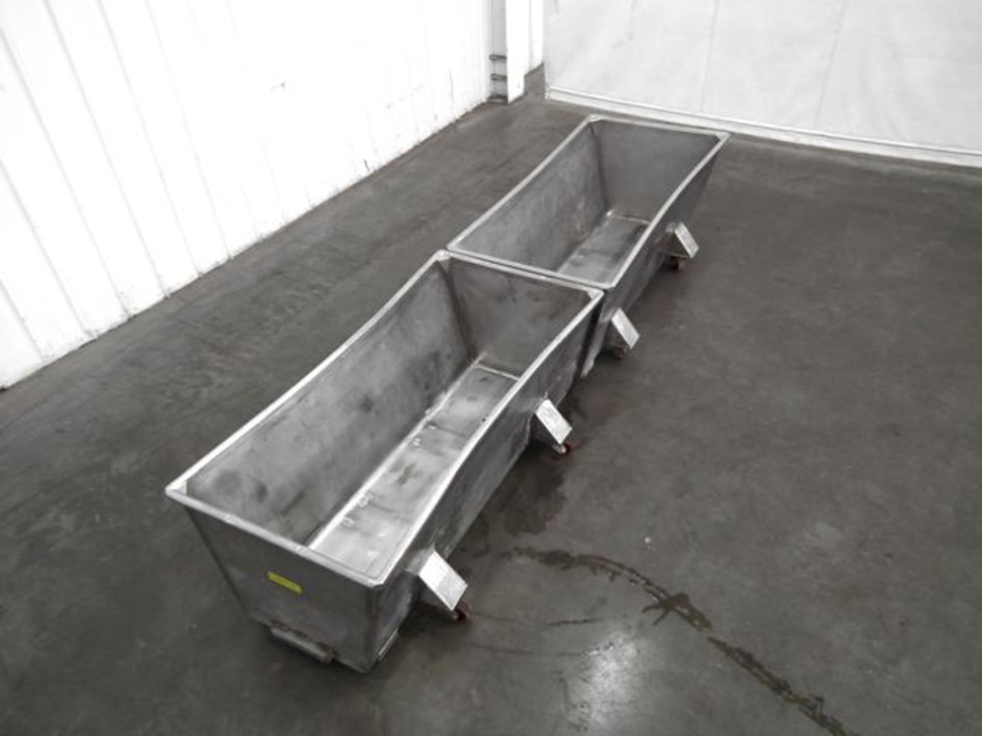 Two 390 Gallon Dough Troughs  - RIGGING AND HANDLING FEES: $210 - Image 2 of 4
