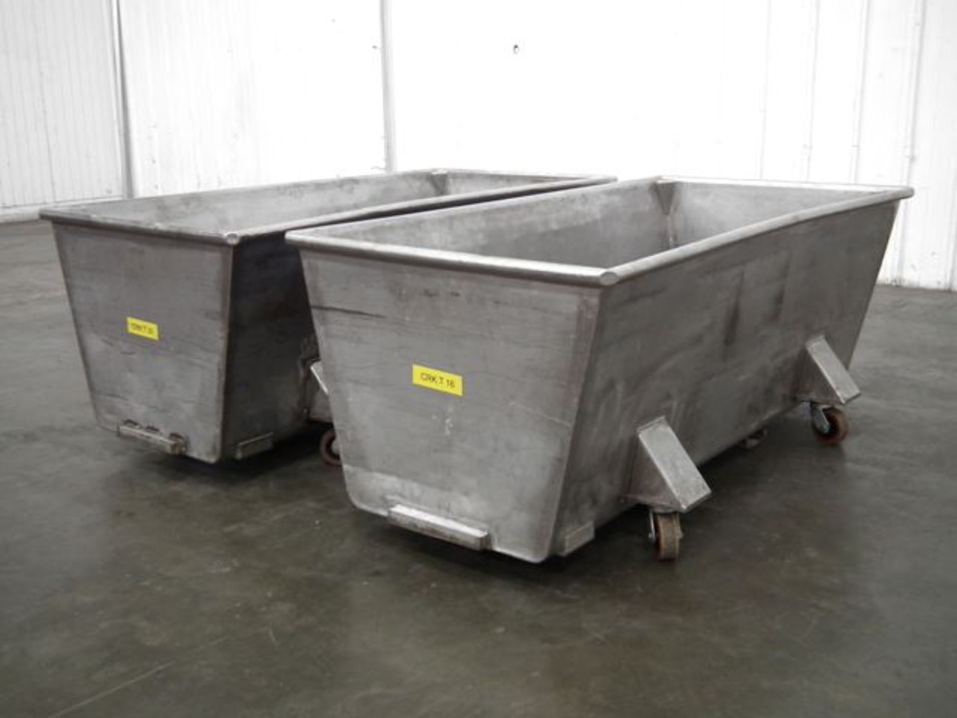 Two 390 Gallon Dough Troughs  - RIGGING AND HANDLING FEES: $210 - Image 4 of 4