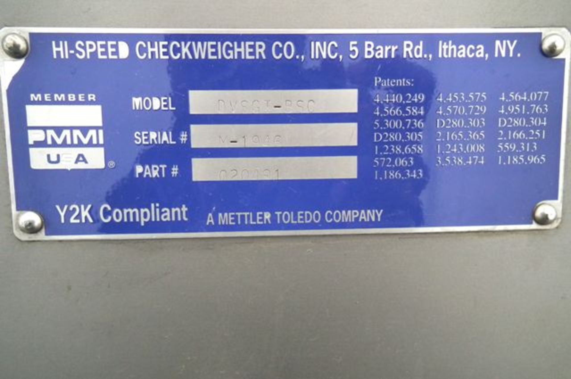 Hi-Speed Alignment Conveyor - RIGGING AND HANDLING FEES: $190 - Image 4 of 4