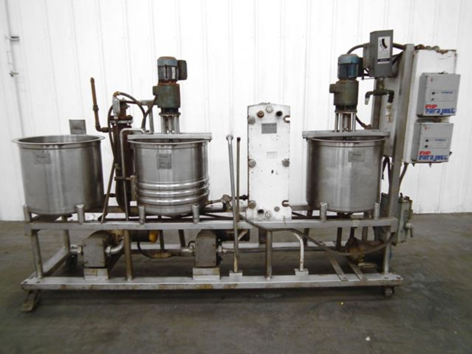 Metalcraft 3 Jacketed 25 Gallon Brew Tank System  - RIGGING AND HANDLING FEES: $120