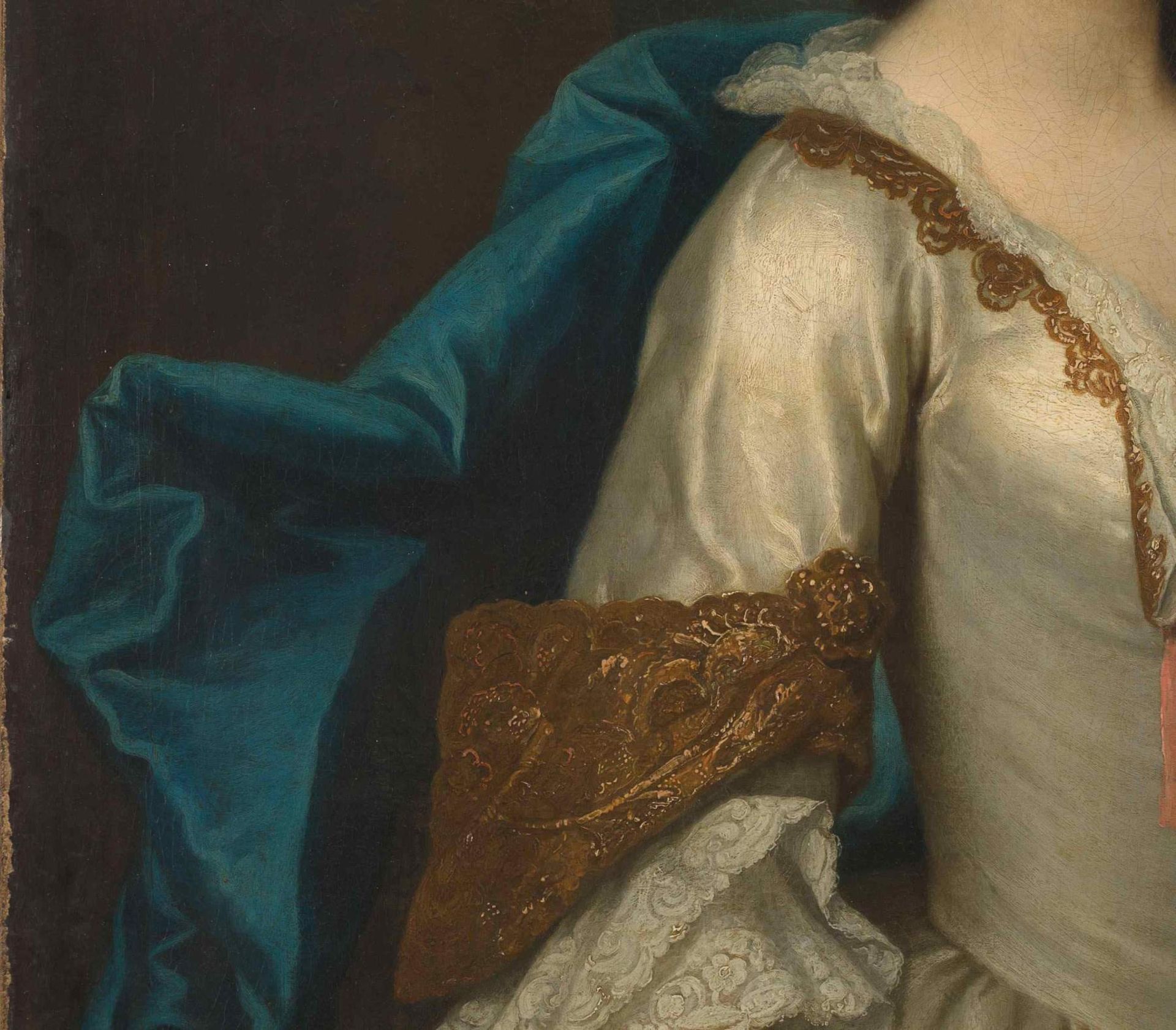 Ramsay, Allan 
(Edinburgh 17131784 Dover)
Umkreis
Portrait einer jungen Dame. Öl auf Leinwand. - Bild 13 aus 15