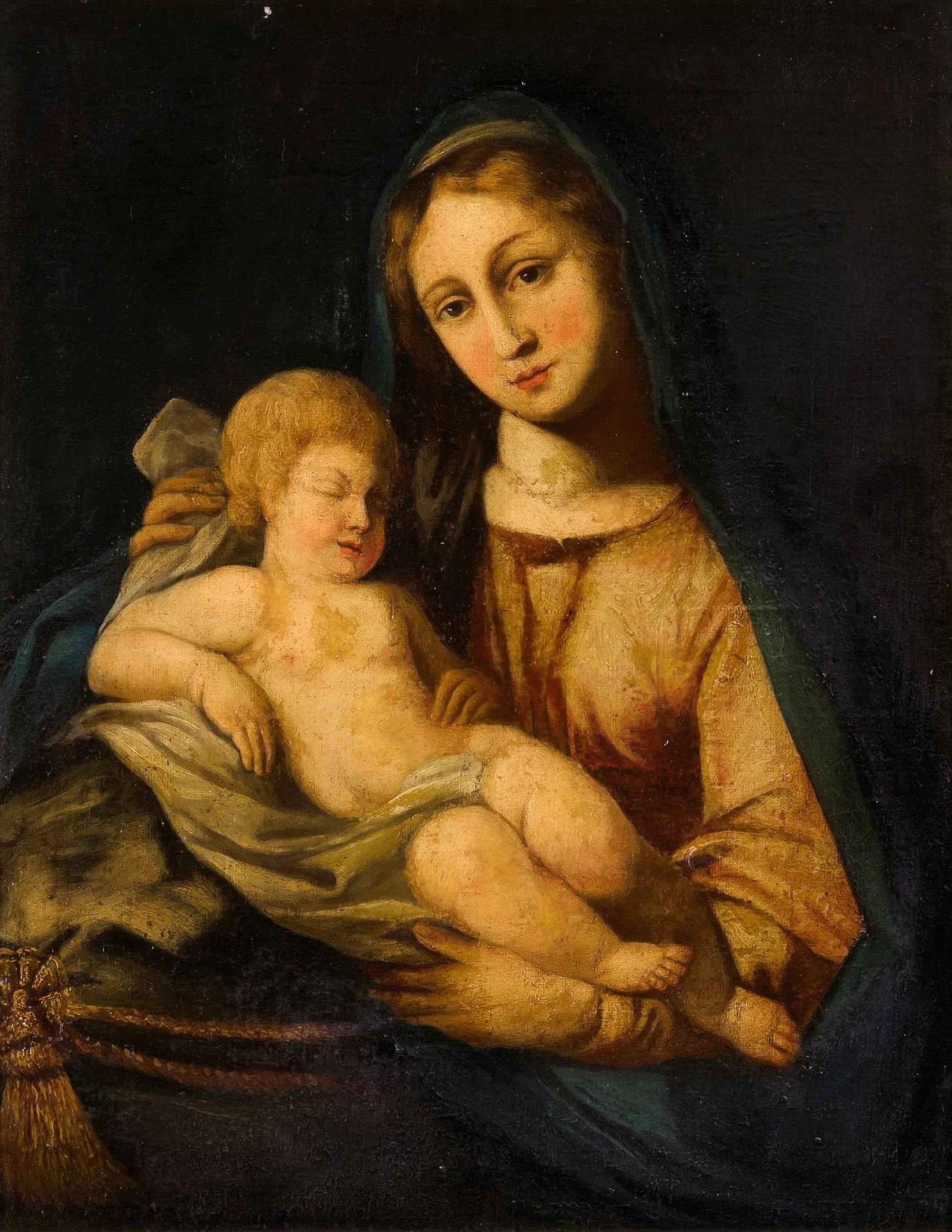 Sassoferrato, eigentl. Giovanni Battista Salvi 
(Sassoferrato 16051685 Rom)
in der Art
Maria mit