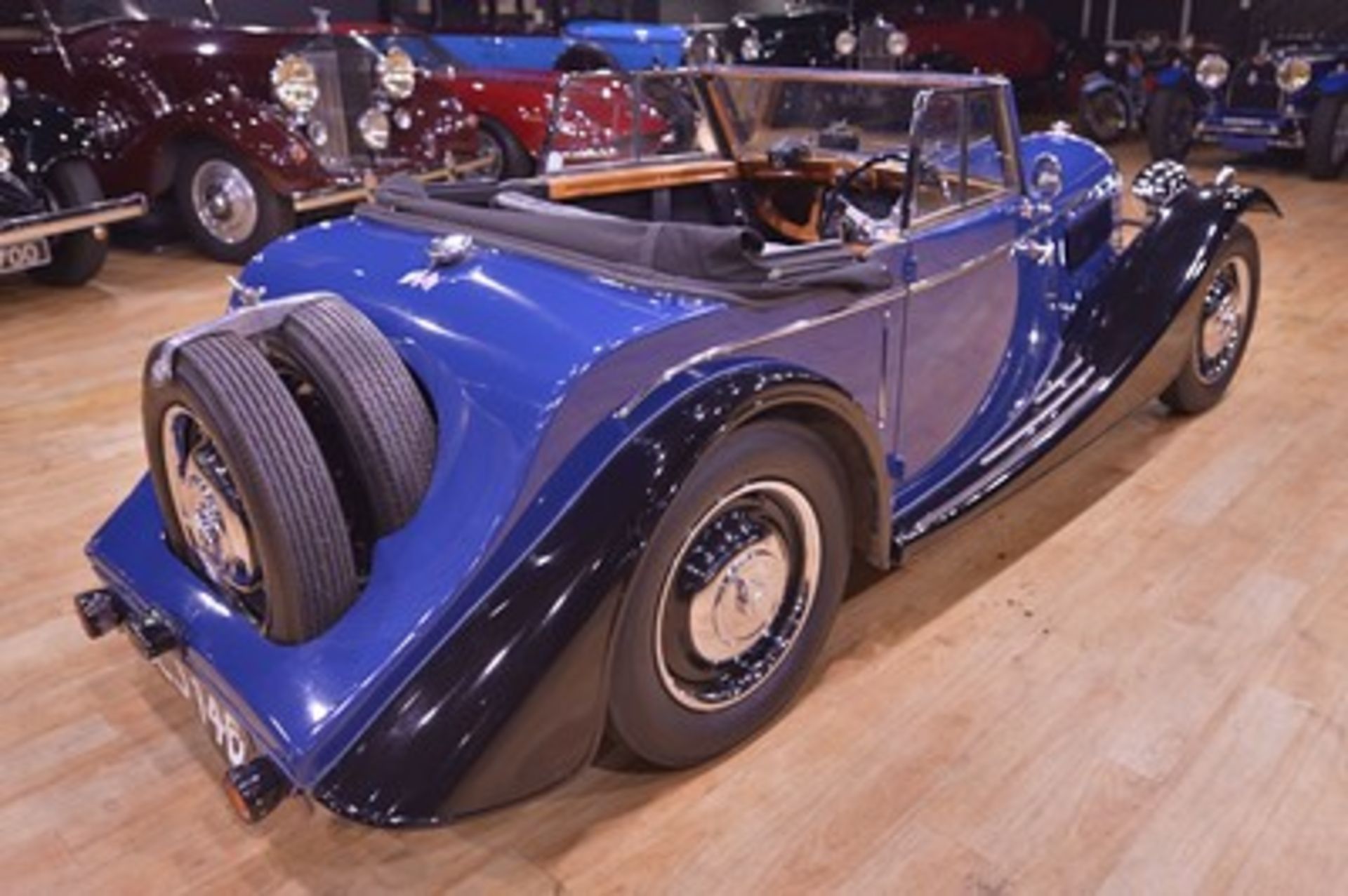 1938 4/4 Morgan Drop Head Coupe Flat Rad
The Drop head Coupe was considered to be the most - Image 5 of 11