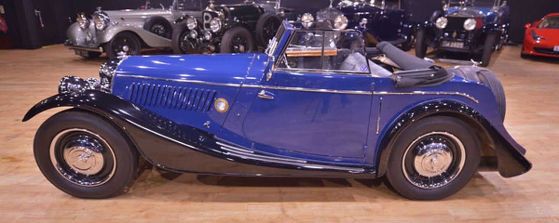 1938 4/4 Morgan Drop Head Coupe Flat Rad
The Drop head Coupe was considered to be the most - Image 7 of 11