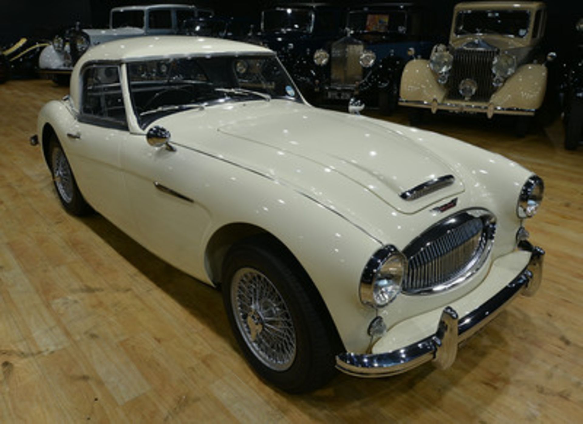 1961 Austin Healey 3000 Mark 2  Chassis number:HBT714945
Registration number: 234MYD  The Corgi