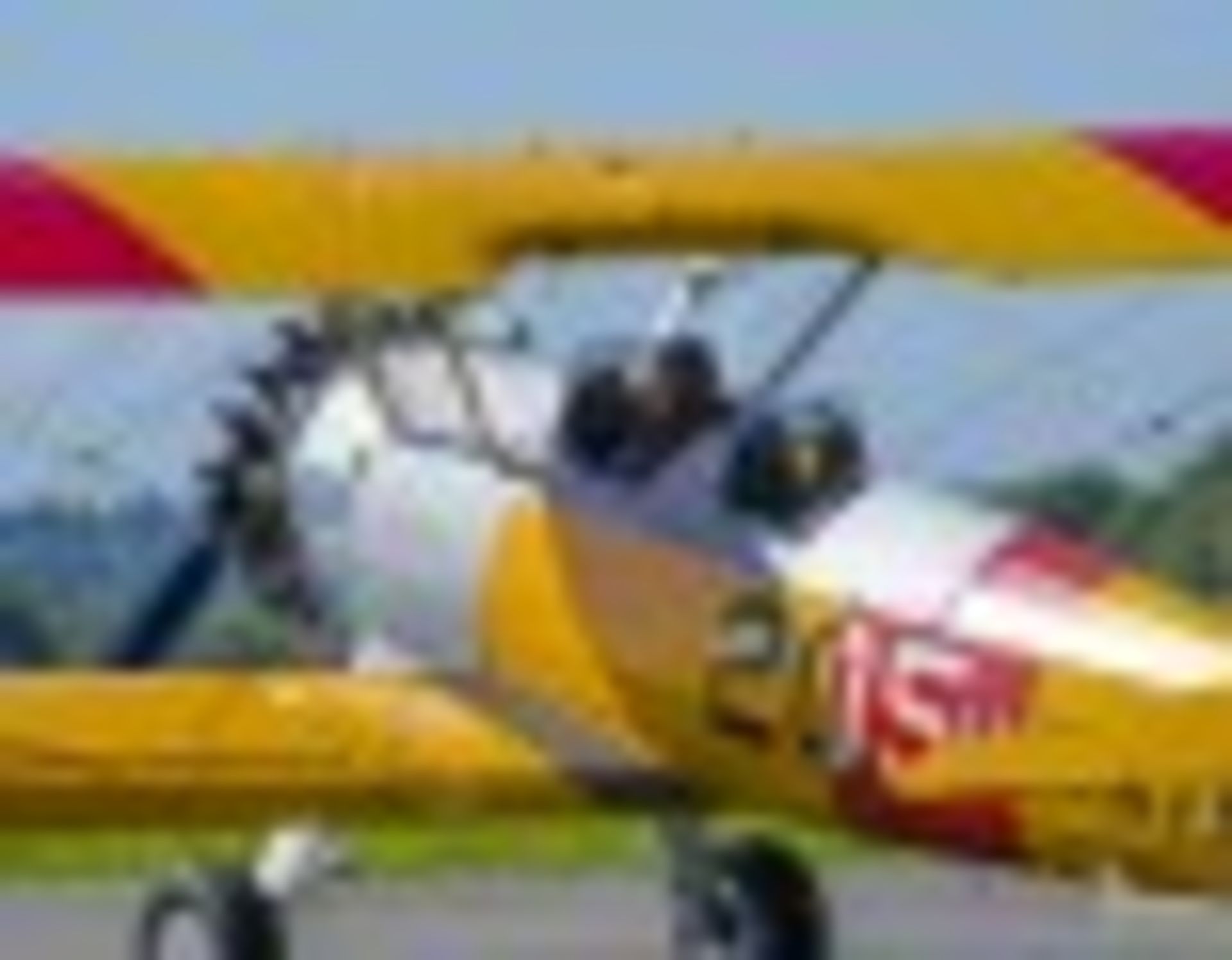This Beautiful Boeing Stearman was Built 1942 and is painted in US Navy coloursa truly lovely - Image 2 of 12