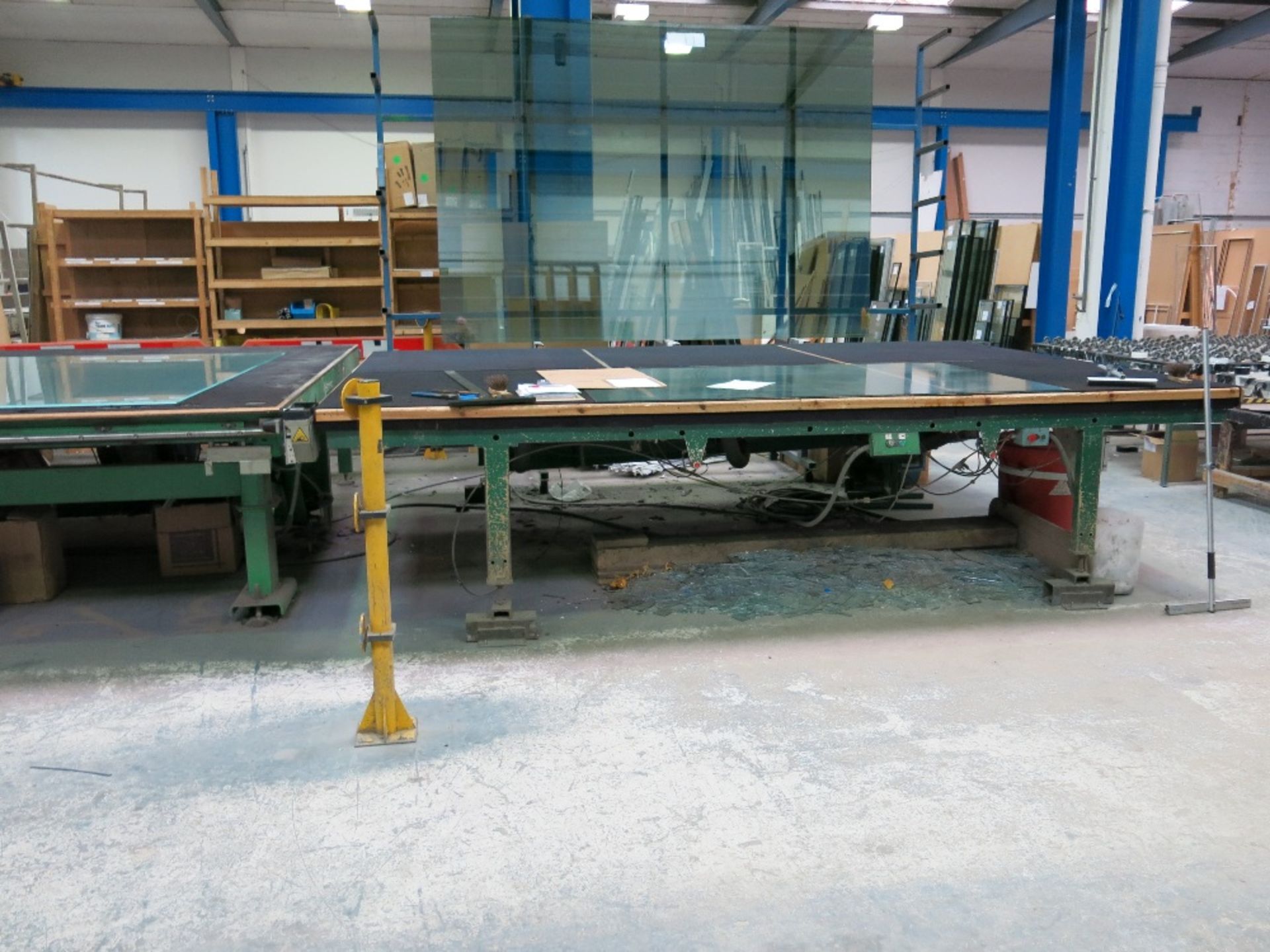 Bottero Modulinea 352-LMT/1 glass shape cutting and grinding table - Image 13 of 13