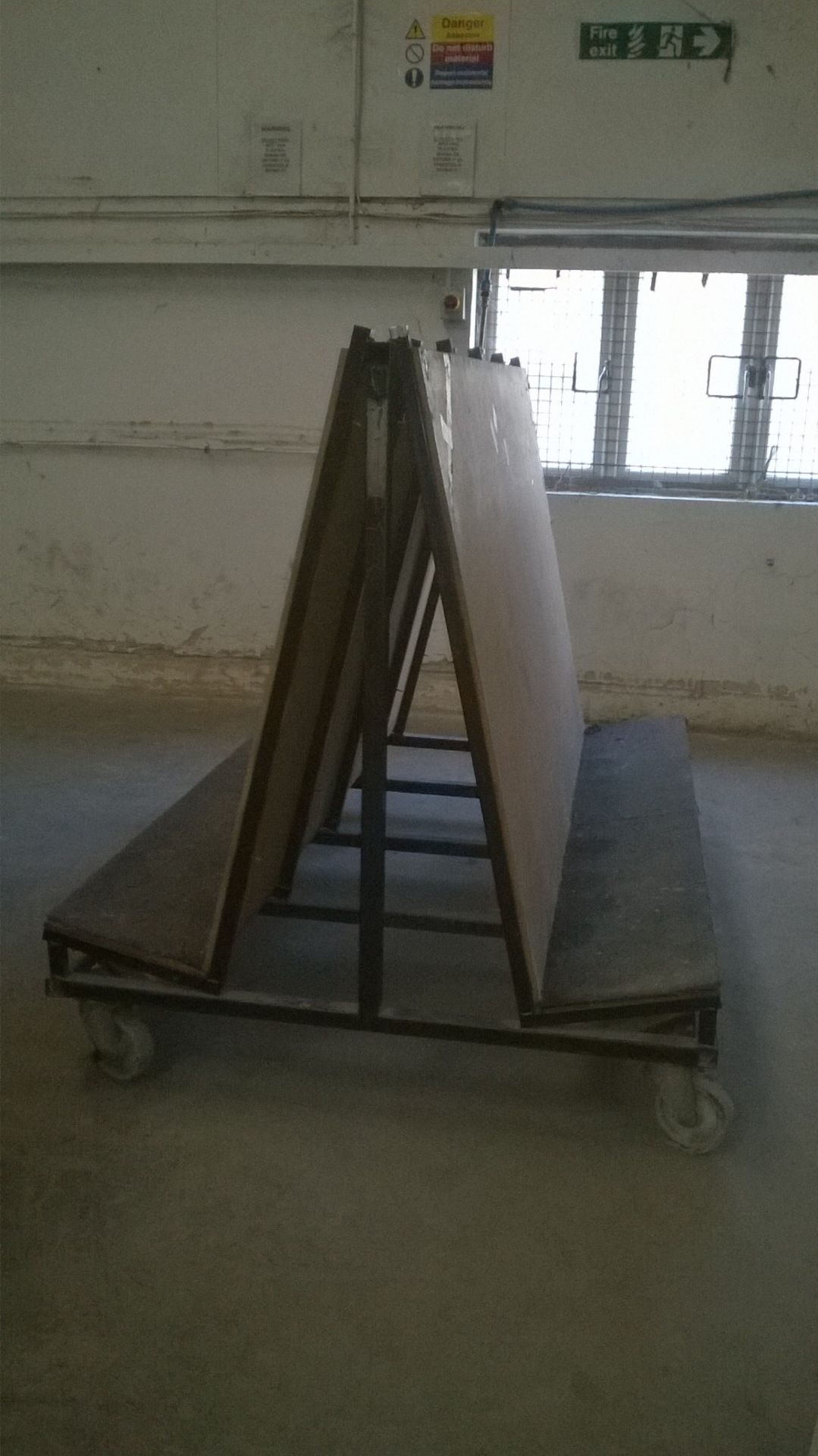 A Frame Mobile Glass Trolley - Image 2 of 3