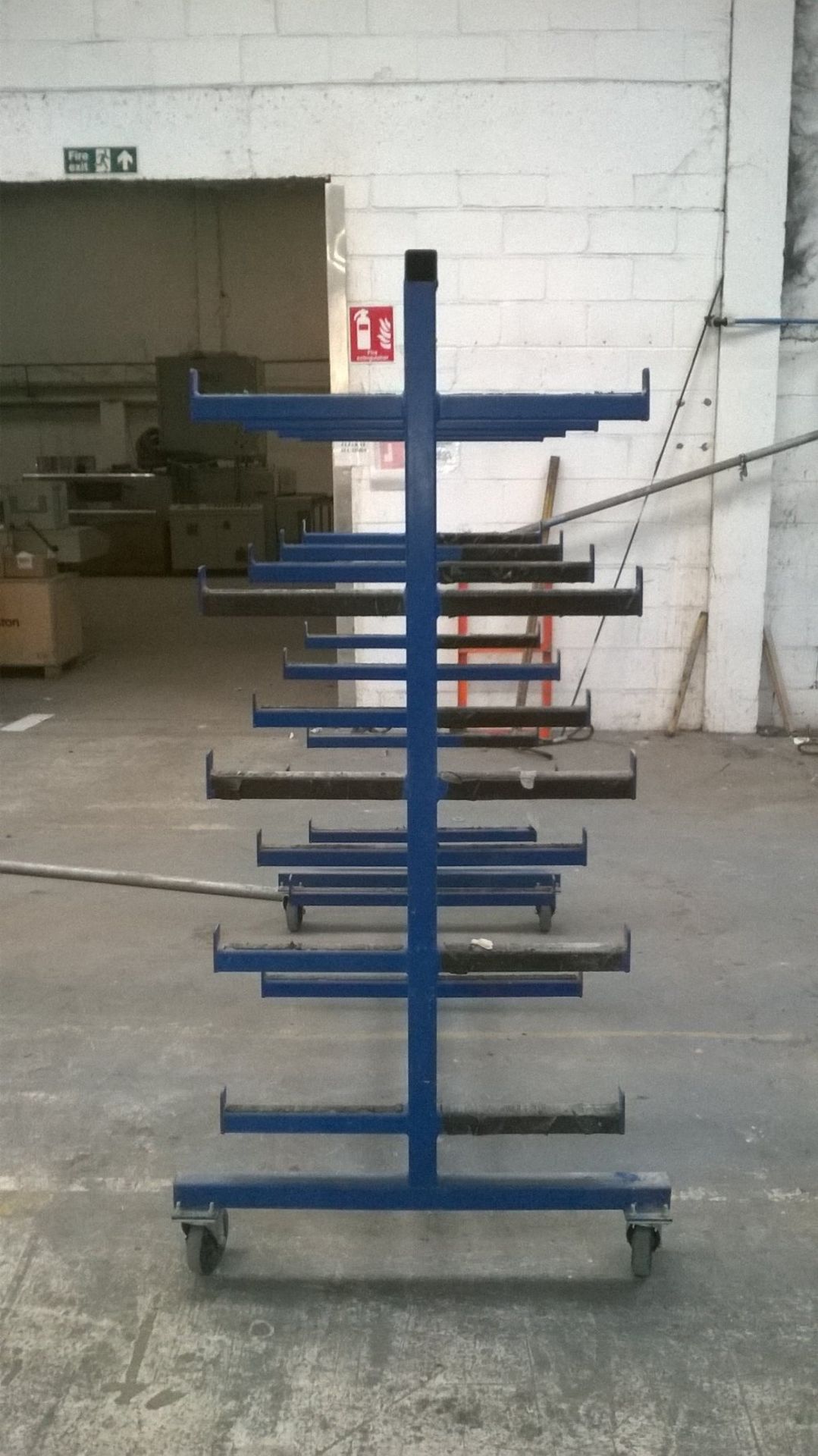 Mobile Stacking Trolley by Multifab / Barwork Trolley - Image 2 of 4