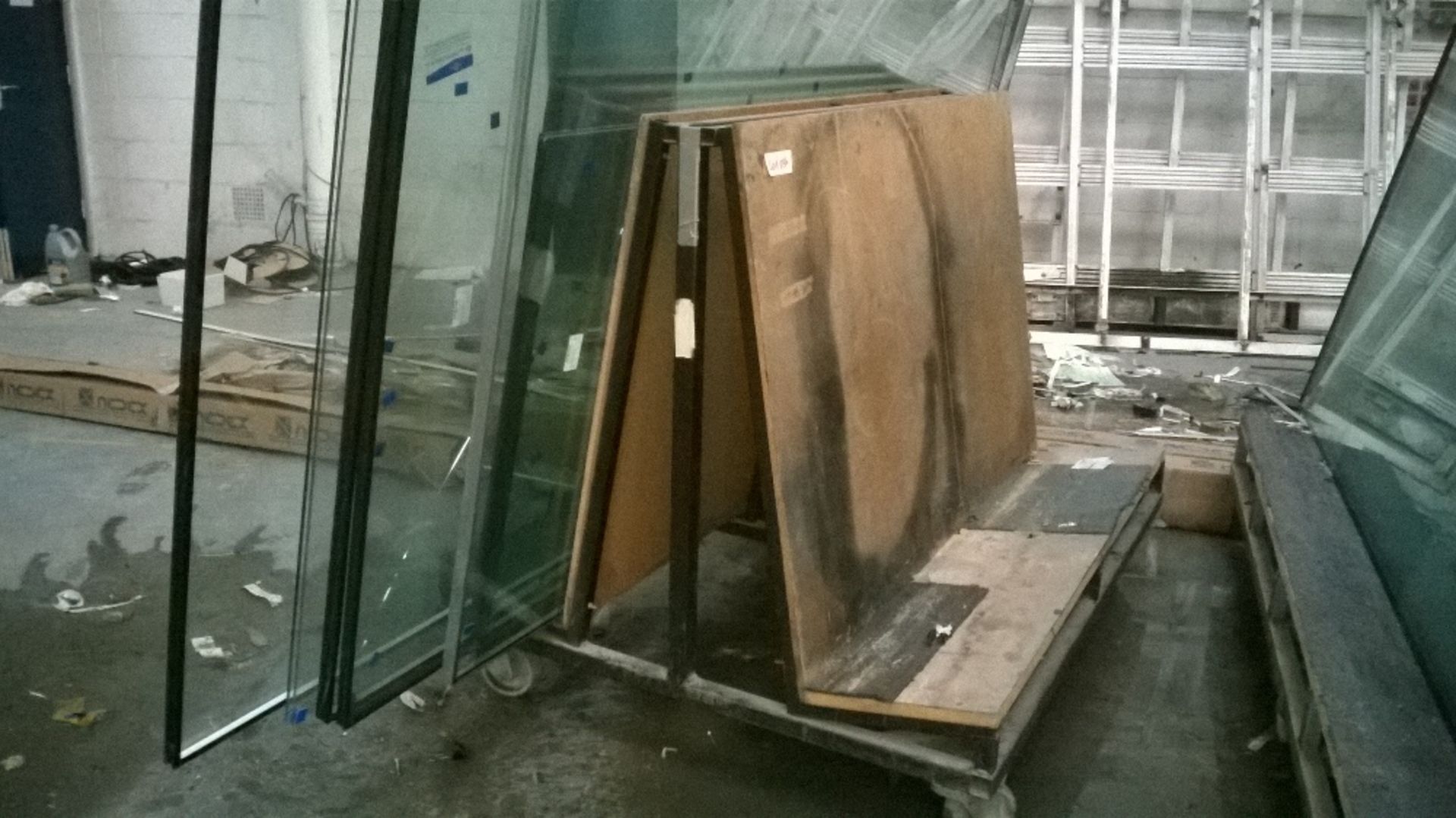 A Frame Mobile Glass Trolley - Image 2 of 3