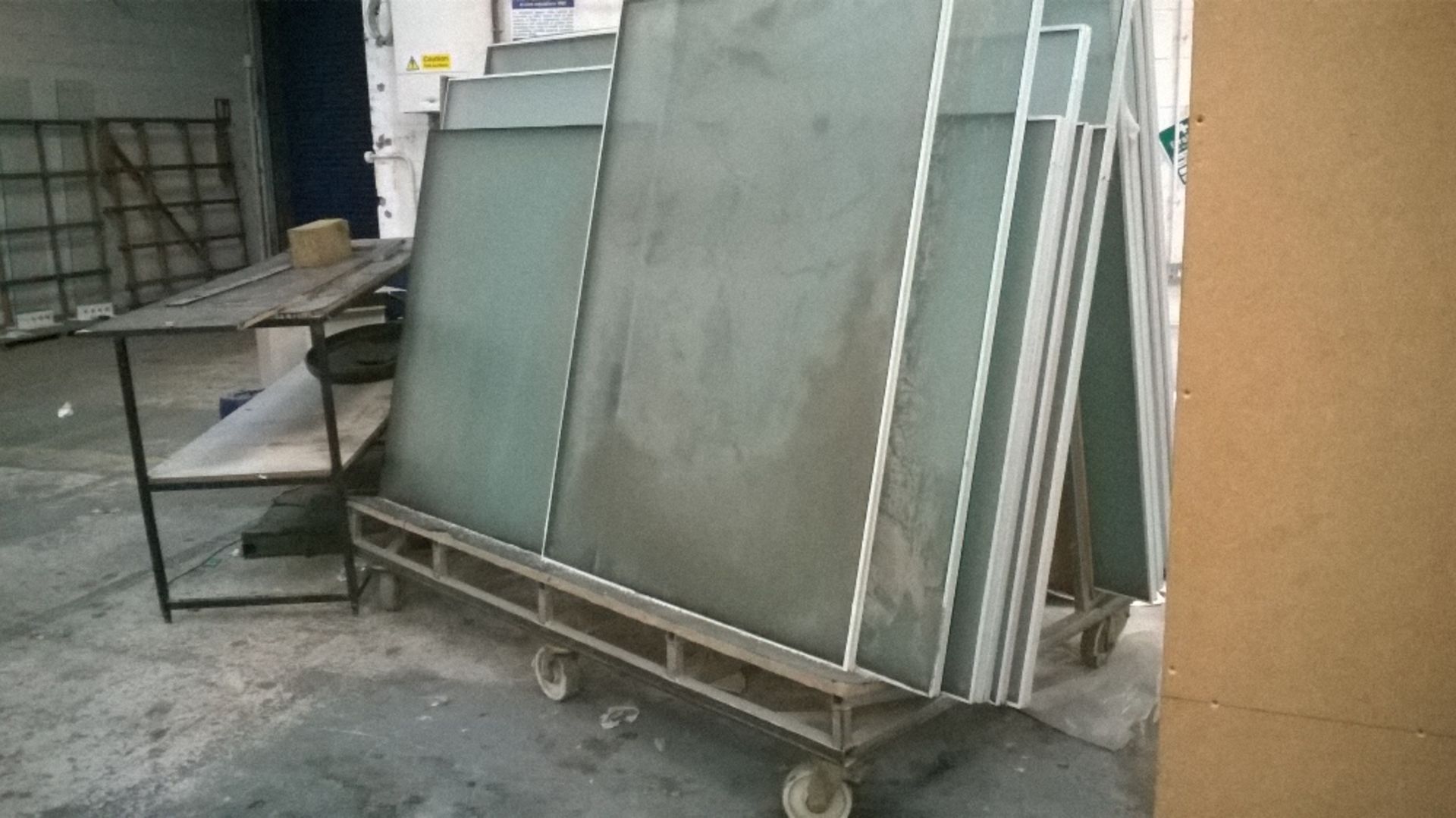 A Frame Mobile Glass Trolley - Image 3 of 3