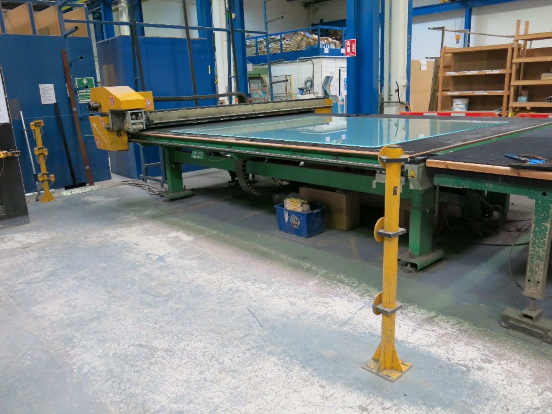 Bottero Modulinea 352-LMT/1 glass shape cutting and grinding table - Image 2 of 13