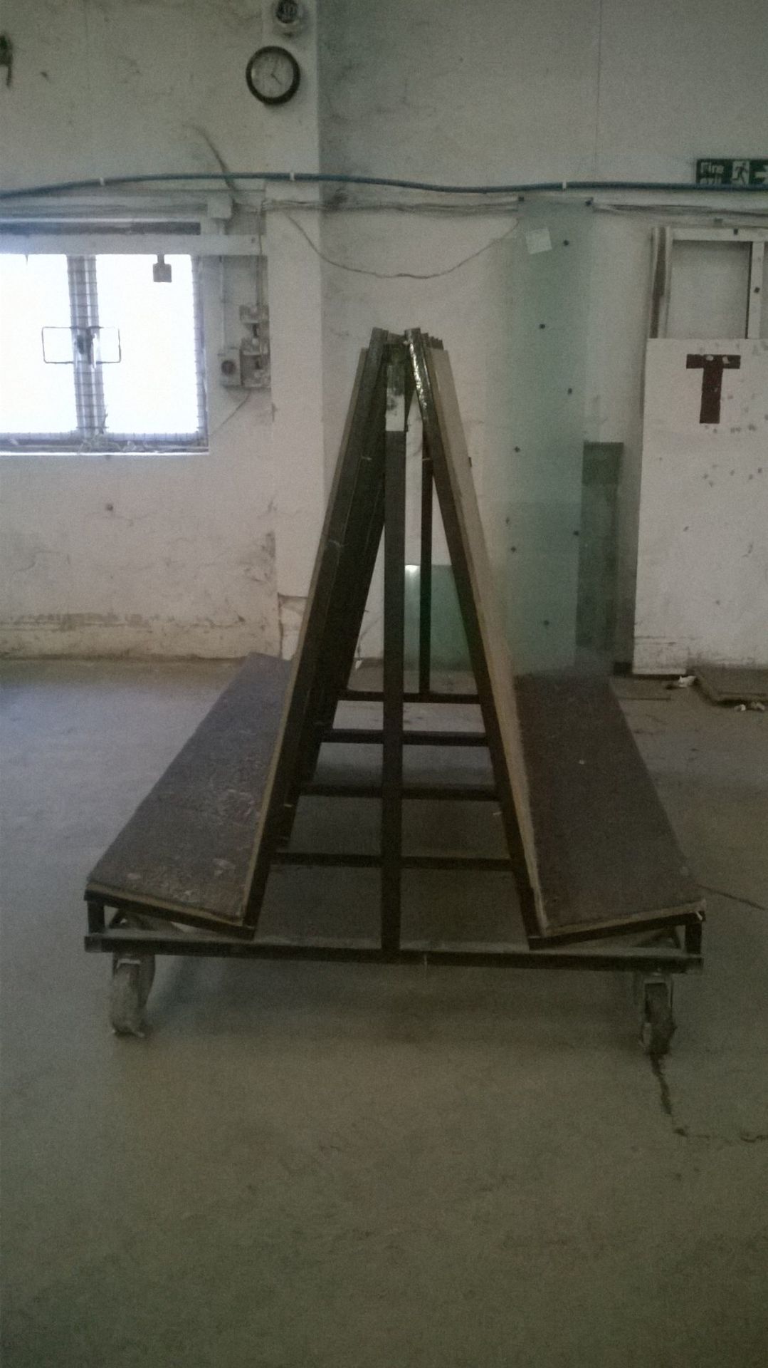 A Frame Mobile Glass Trolley - Image 2 of 3