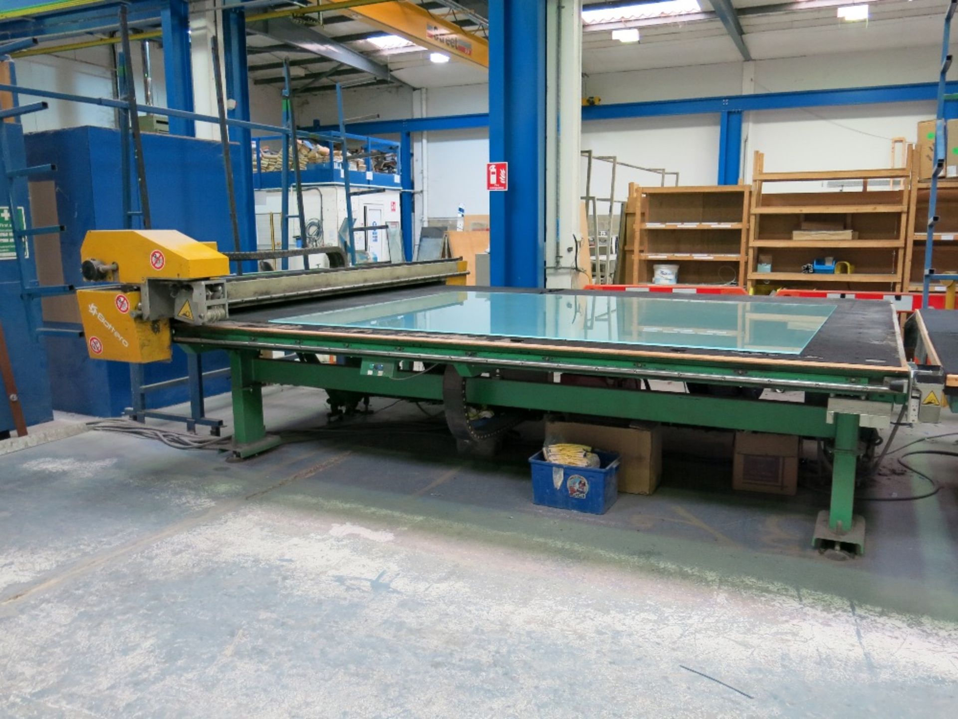 Bottero Modulinea 352-LMT/1 glass shape cutting and grinding table - Image 12 of 13