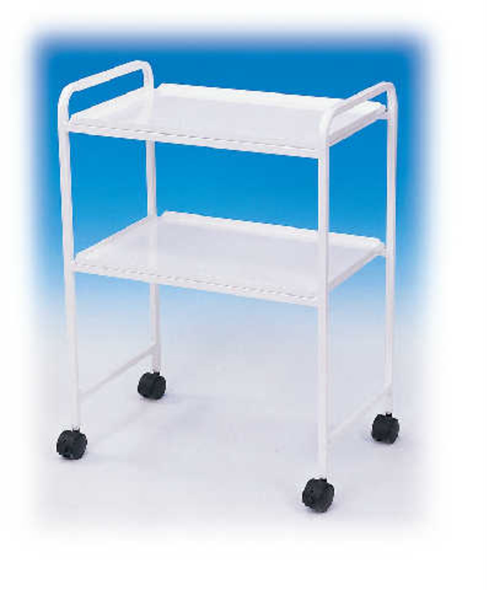 BRAND NEW TROLLEY WITH TWO SHELVES RRP £125
