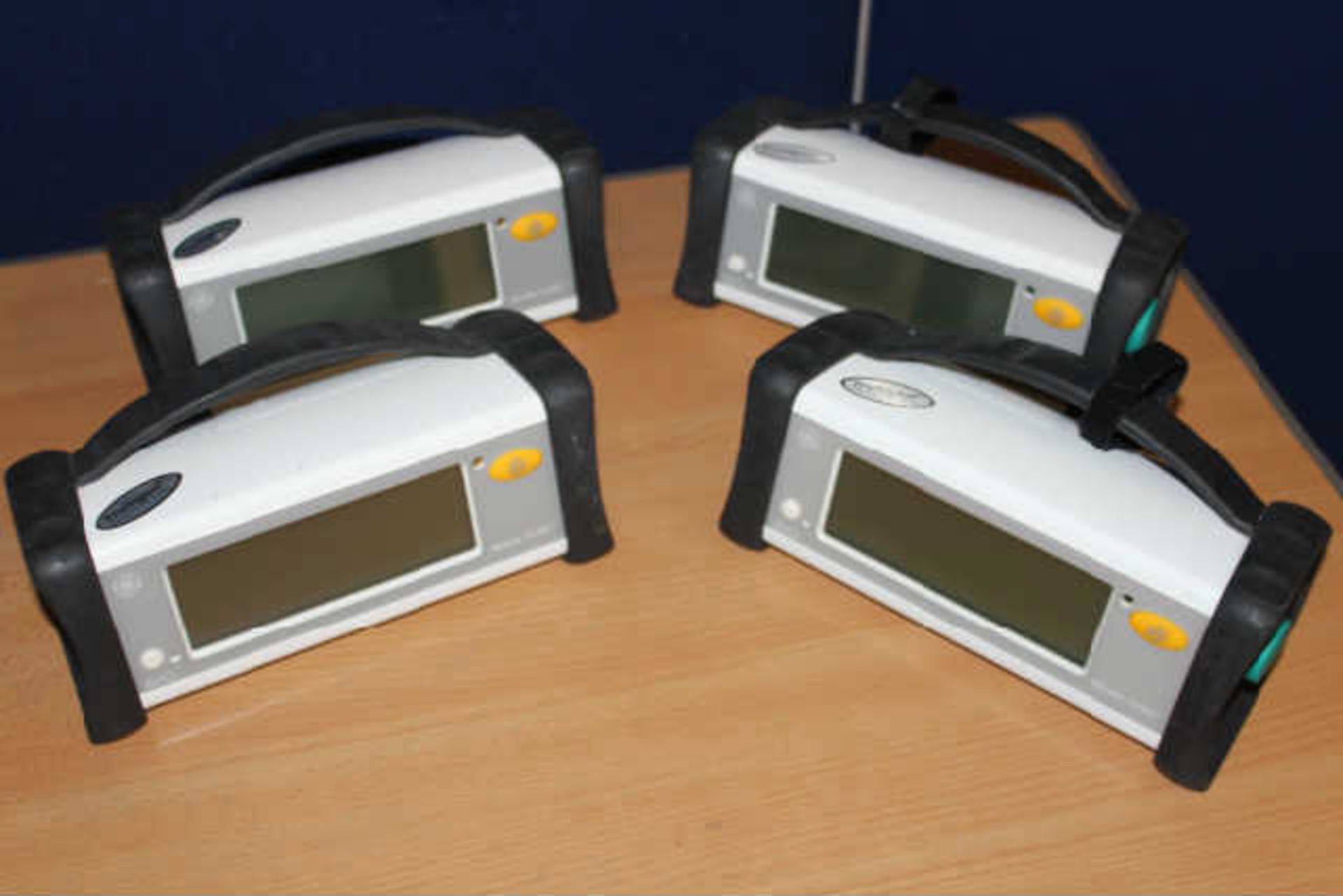 4X GENERAL ELECTRIC TRUSAT PULSE OXIMETER - NO POWER CABLES