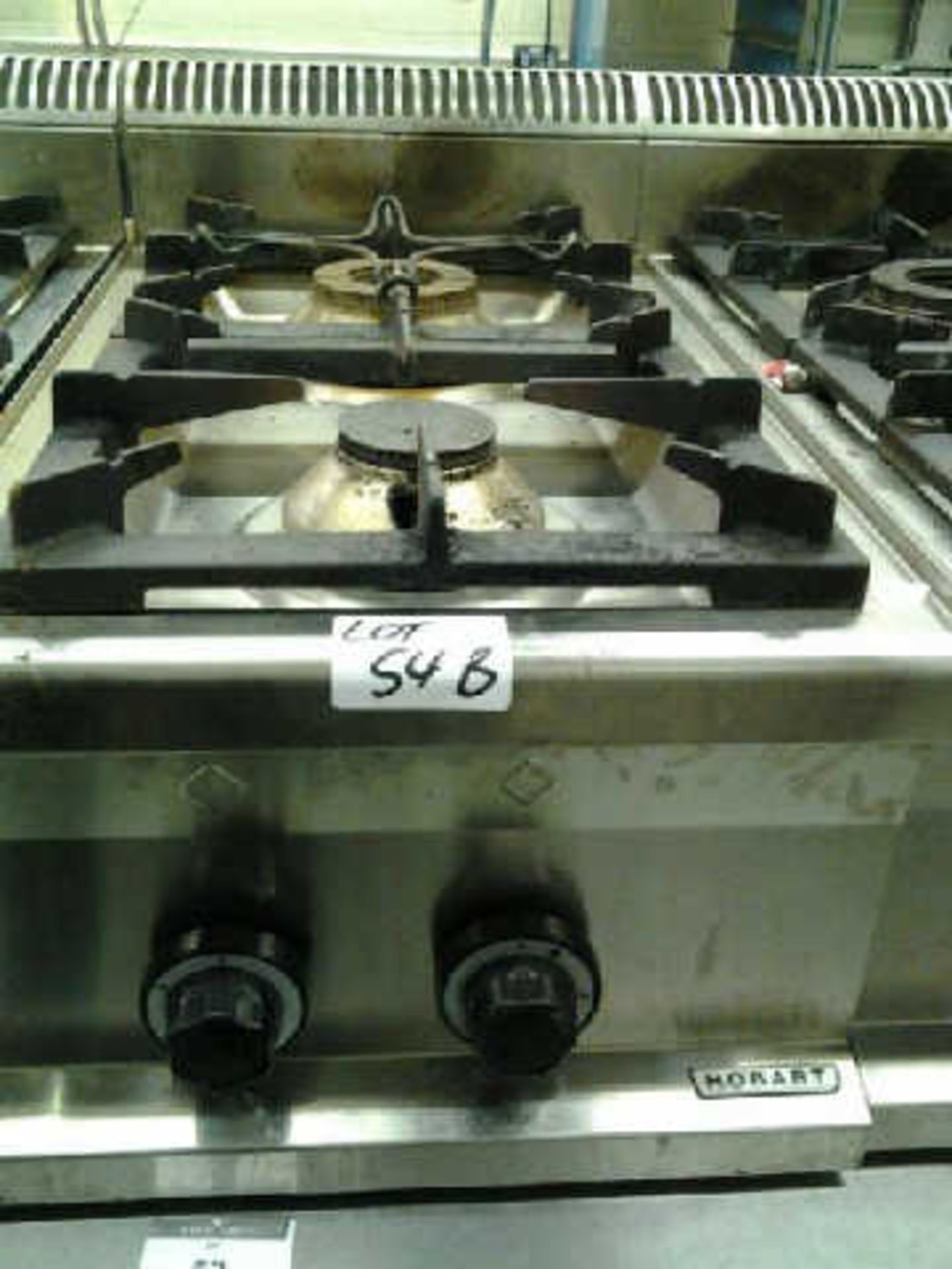 HOBART COUNTER TOP DOUBLE GAS HOB