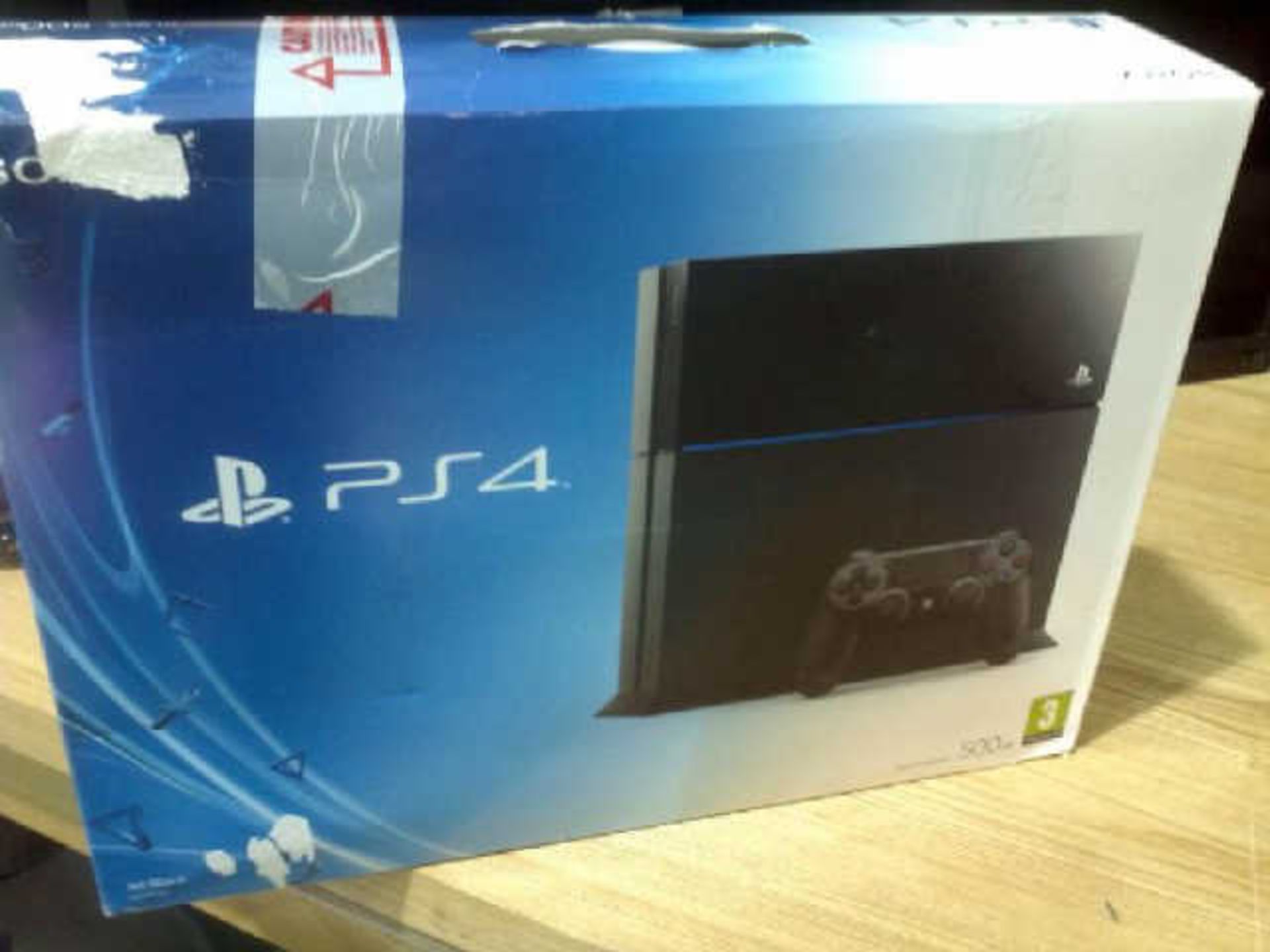 BOXED SONY PLAYSTATION 4 500GB GAMES CONSOLE WITH CONTROLLER