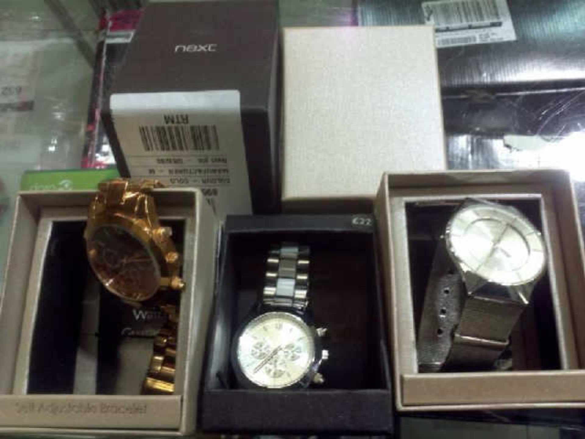 APPROXIMATELY 20 ASSORTED BOXED NEXT WRIST WATCHES IN A RANGE OF STYLES AND SIZES RRPS RANGE FROM £