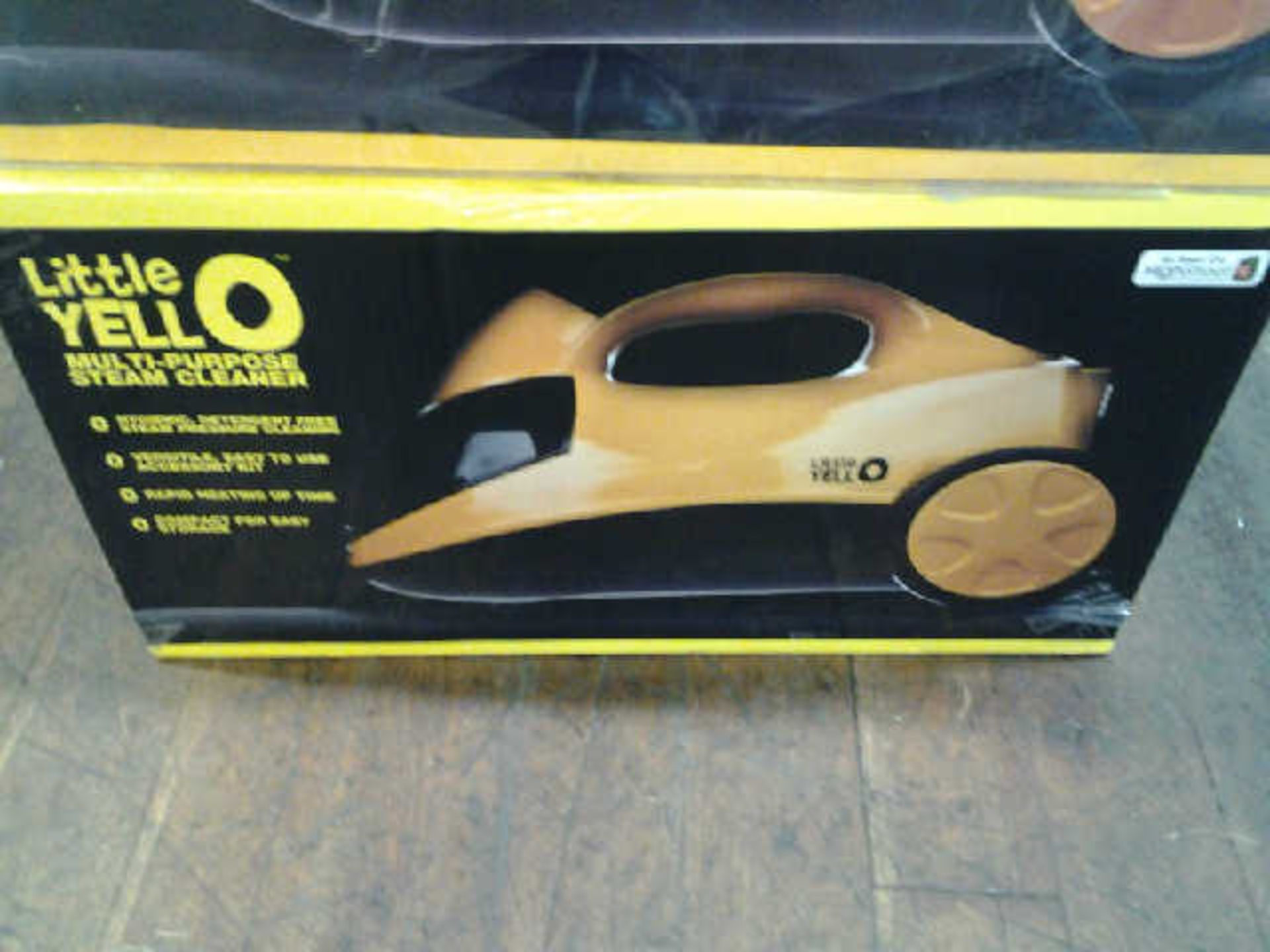 2X LITTLE YELLO MULTI-PURPOSE STEAM CLEANER