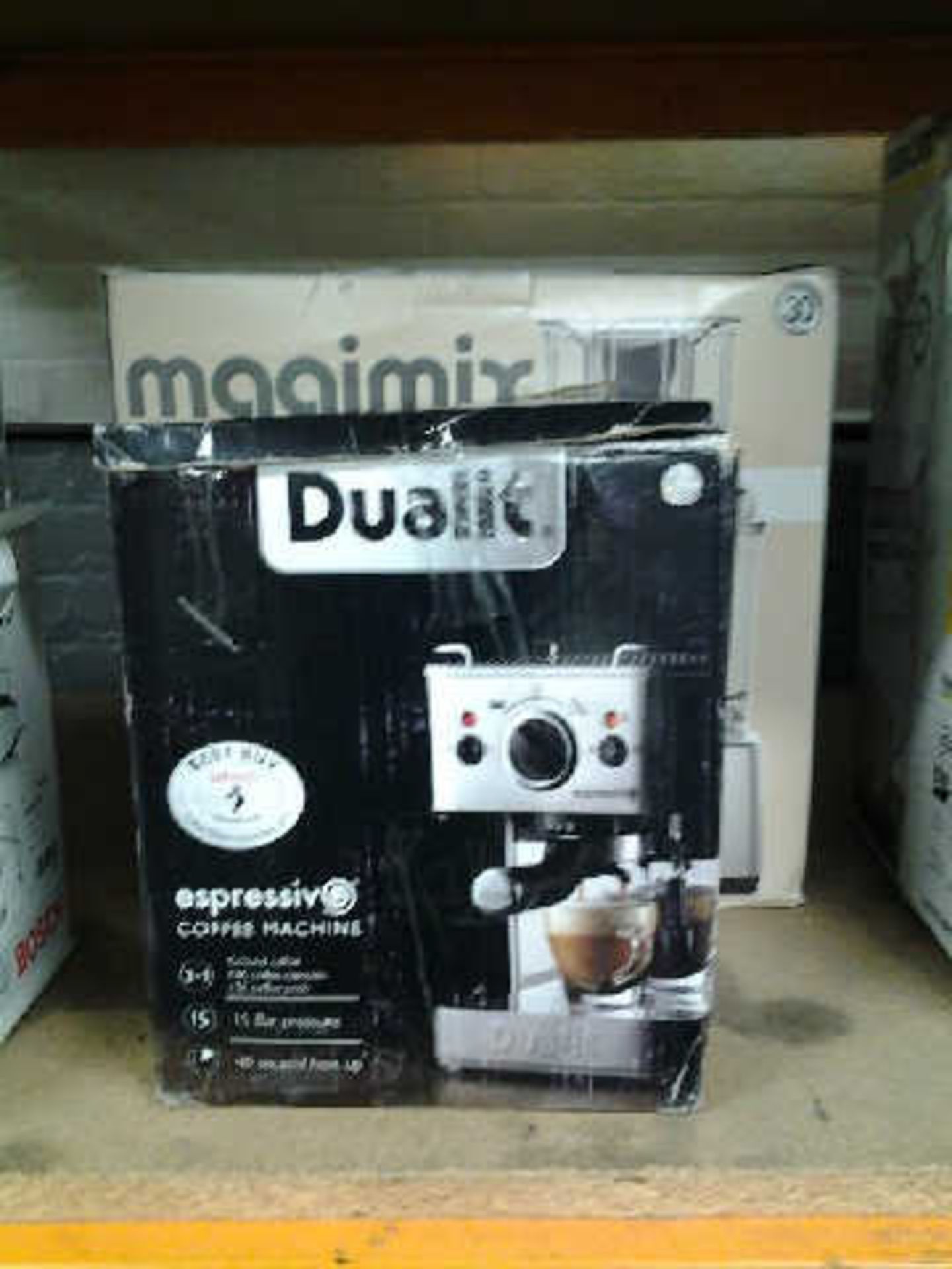 2 X ITEMS INCLUDING MAGIMAX CUISINE SYSTEM 5200XL BLENDER AND DUALIT COFFEE MACHINE