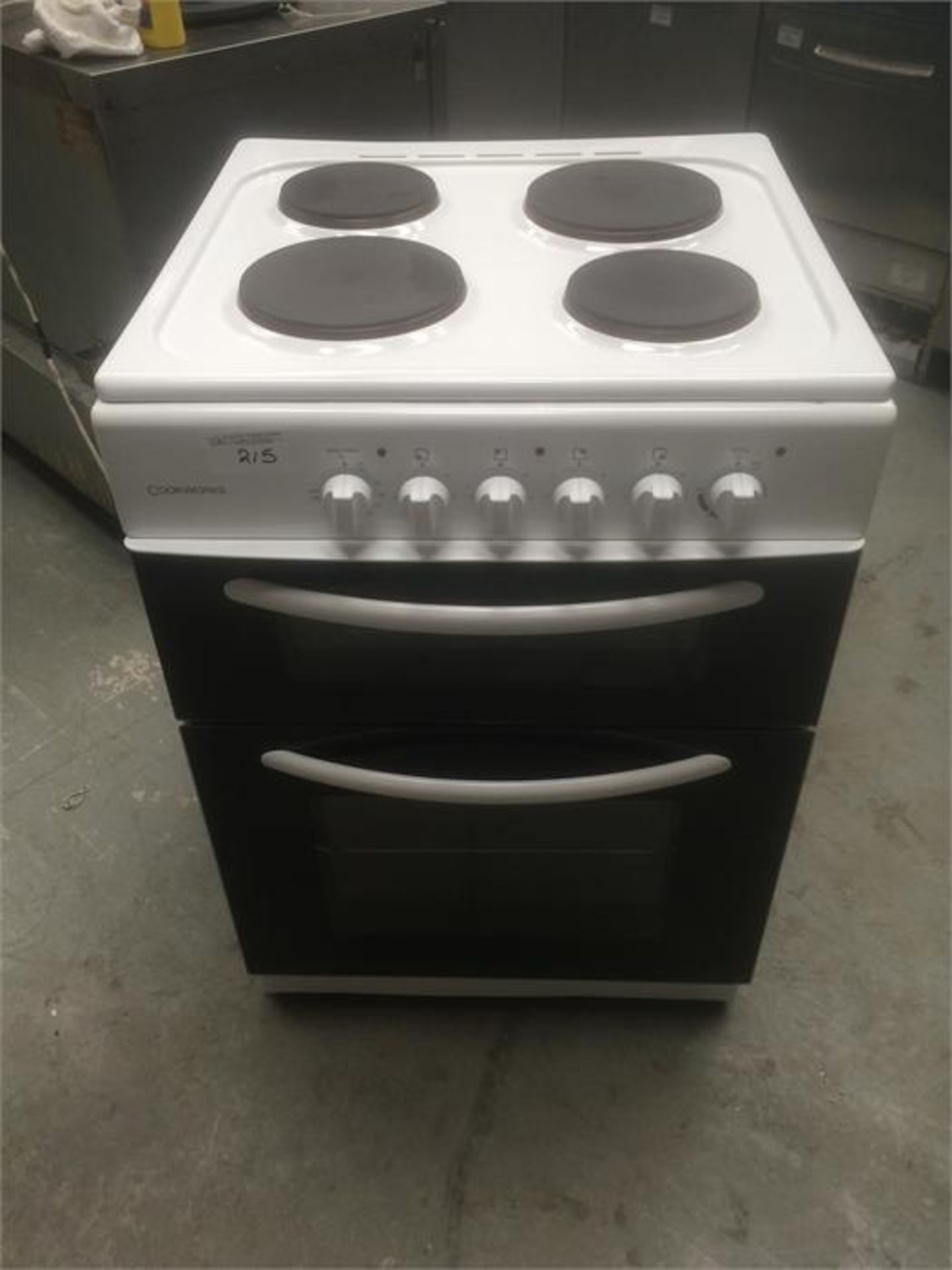 Cookworks, 4 Ring Electric Domestic Cooker 600