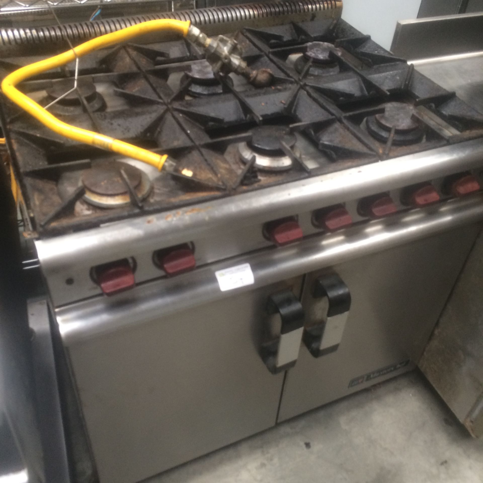 Masterchef 6 Burner Cooker with Flame Failure