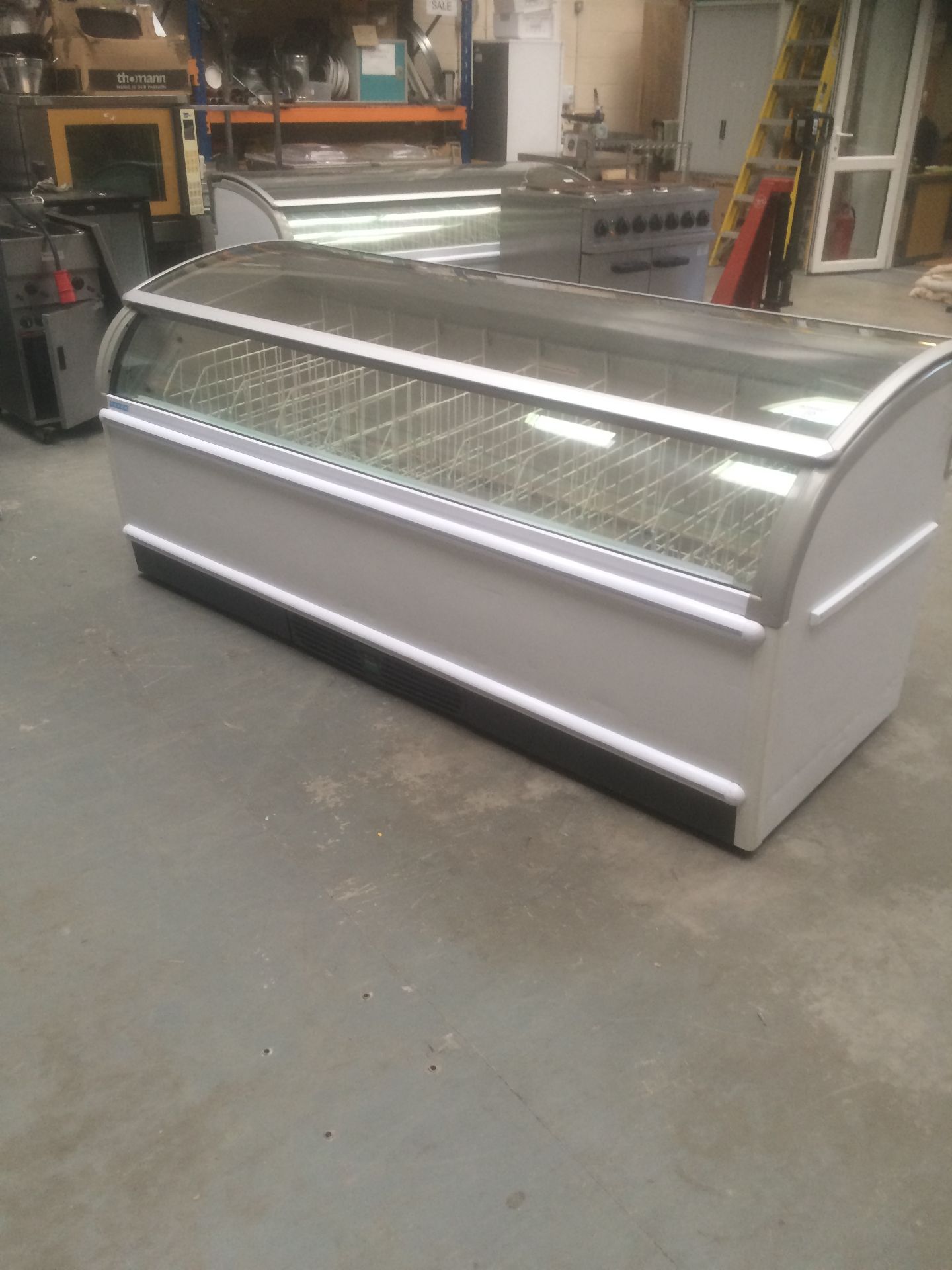 Novum Arran Glass Top Freezer. 2300mm long, - Image 4 of 4