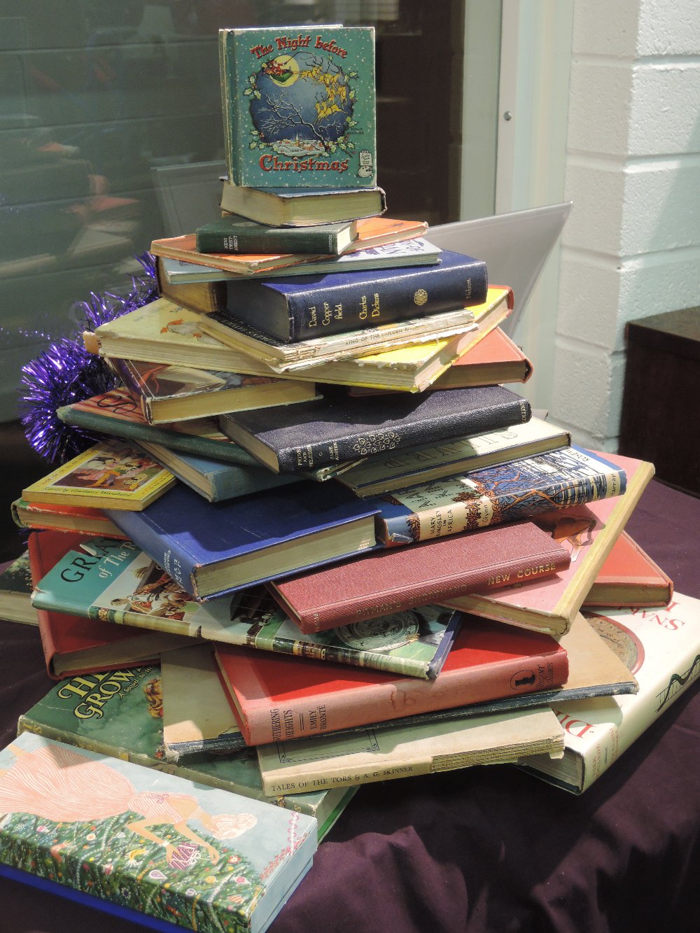 A box of miscellaneous books, mainly childrens interest