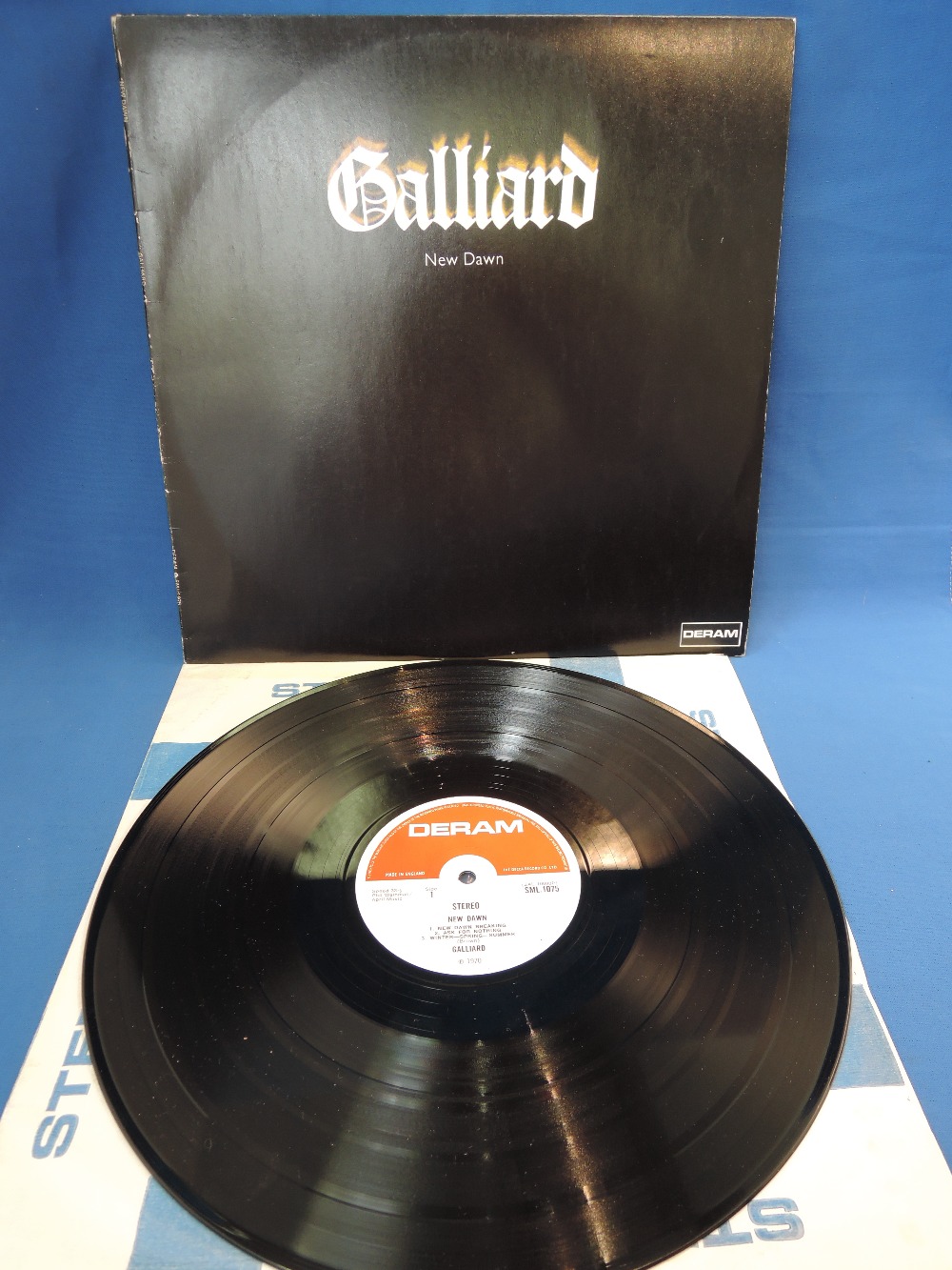 A vinyl LP record, Galliard, New Dawn (DERAM)
