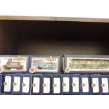 Twenty one Backmann 00 gauge items of rolling stock including carriages, all boxed