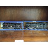 Two Hornby 00 guage tank engines, 0-6-2 and 2-6-4