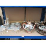 An eggshell part tea service etc