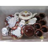 A Carverswall tea service and selection Portmeirion