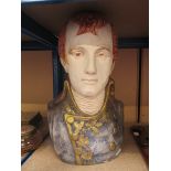 A modern cast bust, Napoleon