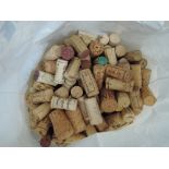 A bag of corks