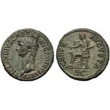 Claudius (41-54), Dupondius, Rome, AD 50-54; AE (g 15,18; mm 30; h 6); TI CLAVDIVS CAESAR AVG P M TR