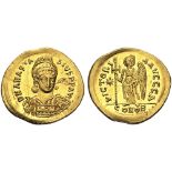 Anastasius I (491-518), Solidus, Constantinople, Officina A, AD 507-518; AV (g 4,46; mm 20; h 7);