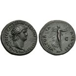 Nero (54-68), Dupondius, Rome, c. AD 64; AE (g 11,85; mm 27; h 6); NERO CLAVDIVS CAESAR AVG GER P