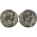 Tiberius (14-37), Tetradrachm, Egypt: Alexandria, AD 20-21; BI (g 13,50; mm 26; h 12); TIBEPIOΣ