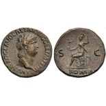 Nero (54-68), Sestertius, Rome, c. AD 66; AE (g 25,88; mm 35; h 6); IMP NERO CLAVD CAESAR AVG GER