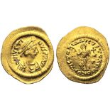 Justin I (518-527), Tremis, Constantinople, AD 518-527; AV (g 1,48; mm 17; h 6); IVSTI - NVS PP AVG,