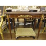 A 19TH CENTURY LOUIS PHILLIPE WALNUT AND