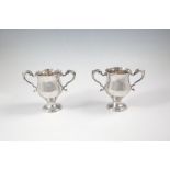 A PAIR OF IRISH GEORGE III SILVER LOVING