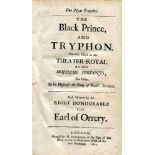 BOYLE, Roger, Earl of Orrery.  Two new tragedies - London: 1672. Folio. pp. [iv], 62, [iv], 57, [1].