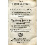 BRAMHALL, John, Abp. The consecration and succession of Protestant Bishops justified - The Hague: